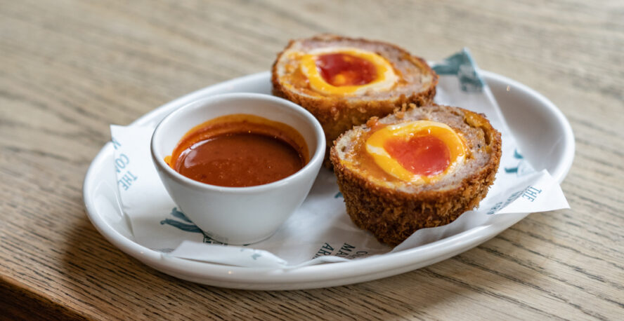 Scotch Egg Challenge – Iberico and Foie Gras Scotch Egg