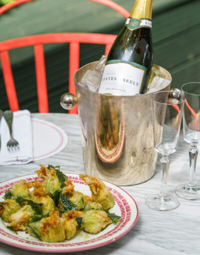 STUFFED COURGETTE FLOWERS