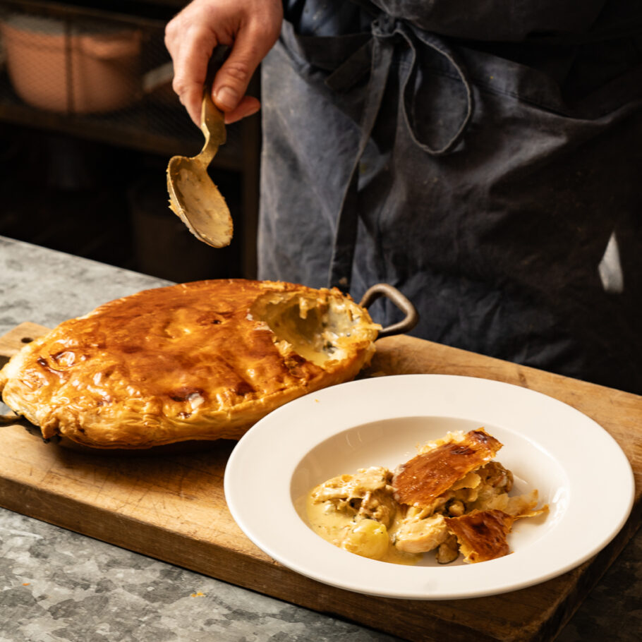 DISH WITH TISH: CHICKEN AND WILD MUSHROOM PIE