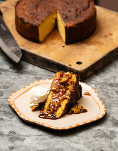 DISH WITH TISH: FLOURLESS ORANGE CAKE WITH MARSALA ORANGE CARAMEL