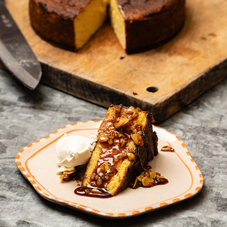 DISH WITH TISH: FLOURLESS ORANGE CAKE WITH MARSALA ORANGE CARAMEL