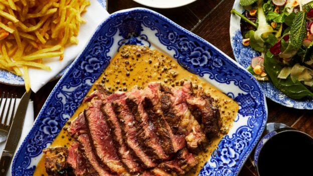 STEAK NIGHT AT THE BUILDERS ARMS