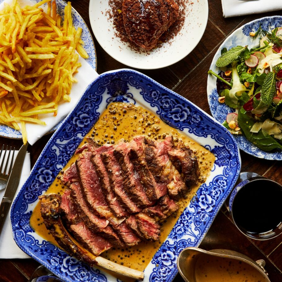 STEAK NIGHT AT THE BUILDERS ARMS