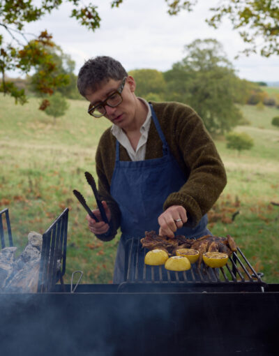 DISH WITH TISH: BBQ PHEASANT WITH CHARRED LEMON & SALSA VERDE